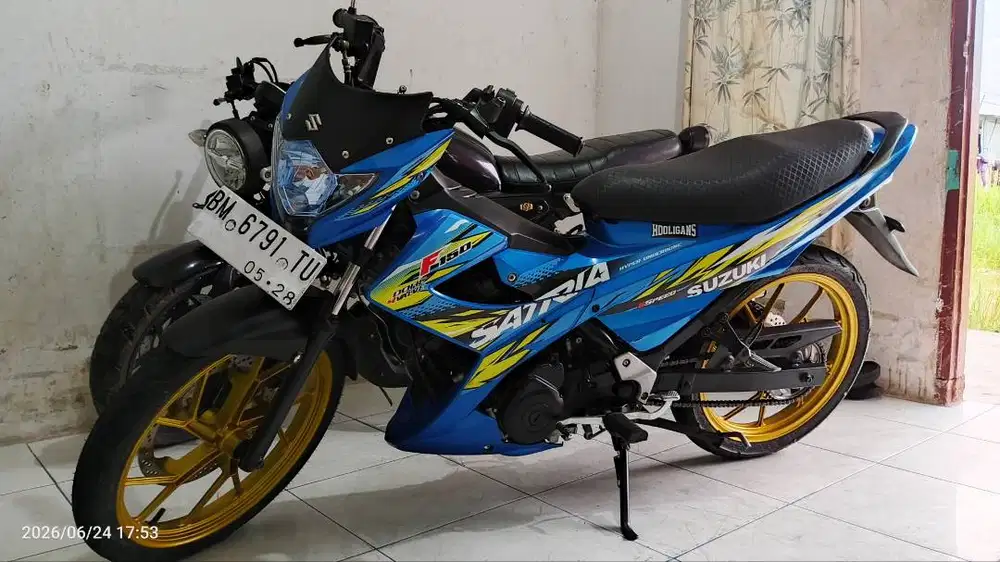 Update foto terbaru di jual satria Fu 2015