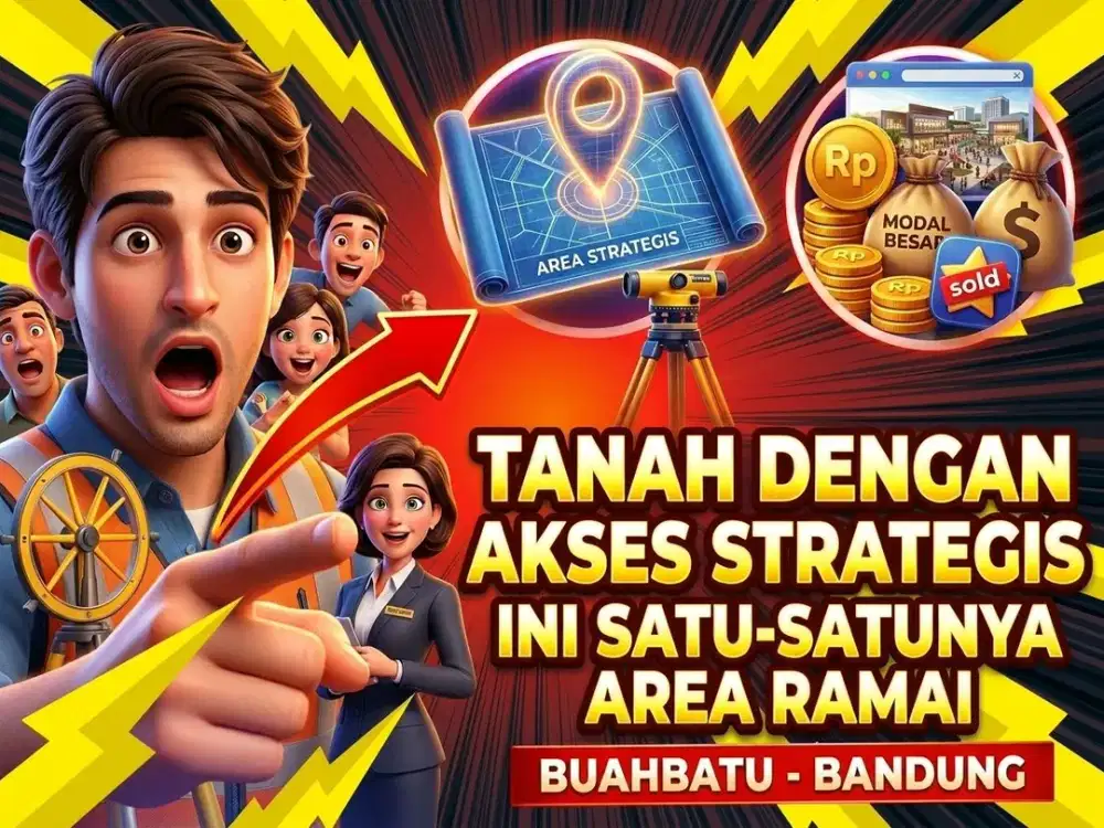 JUAL TANAH DI BUAH BATU, TURANGGA, LENGKONG, BANDUNG KOTA.