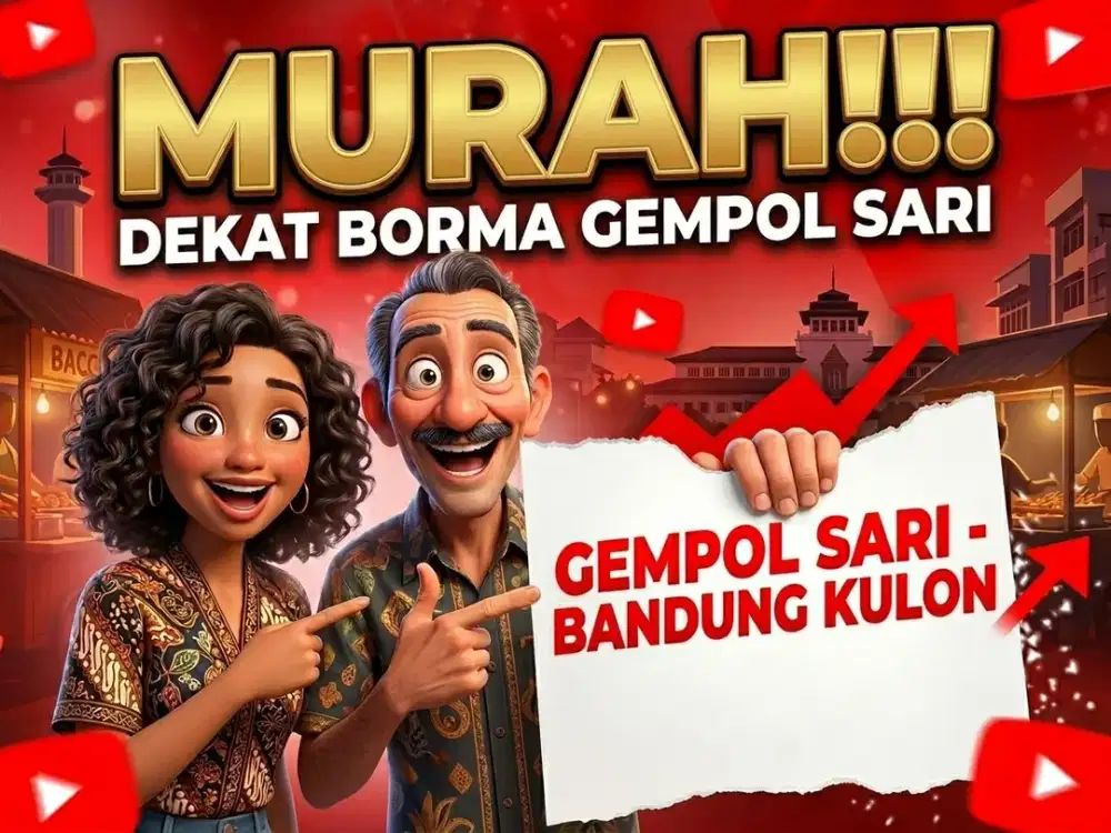 JUAL RUMAH DI GEMPOL SARI, CIJERAH, MELONG, BANDUNG KULON.