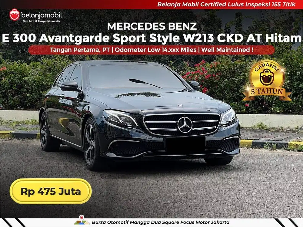 [ LOW MILES 14RB ] Mercedes Benz Mercy E300 E 300 Avantgarde 2019/2020