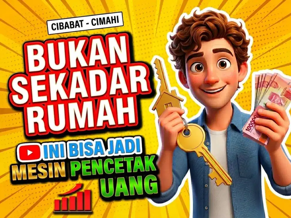 JUAL RUMAH DI JALAN PASANTREN, CIBABAT, CIMAHI.