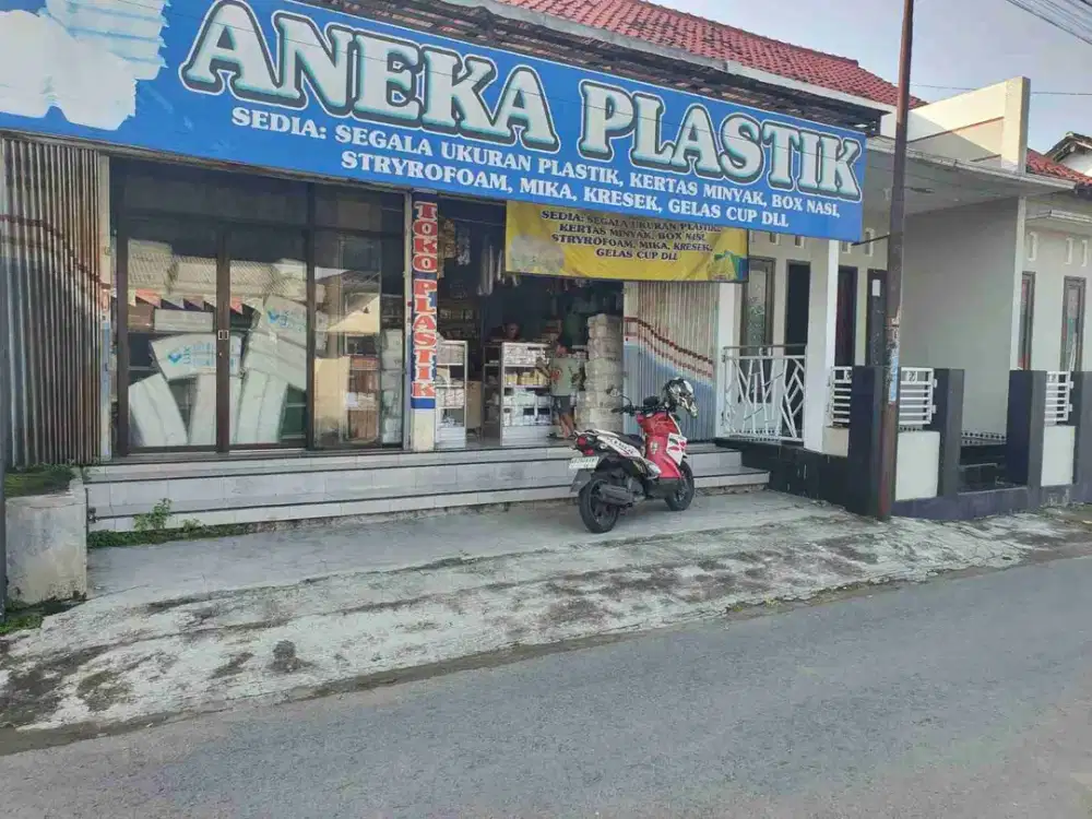 jual toko + rumah  lokasi strategis sudah padat penduduk  di Tertrk pare Kediri Jatim