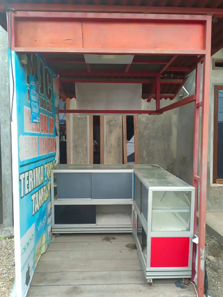 Rak paket dan Rangka Besi