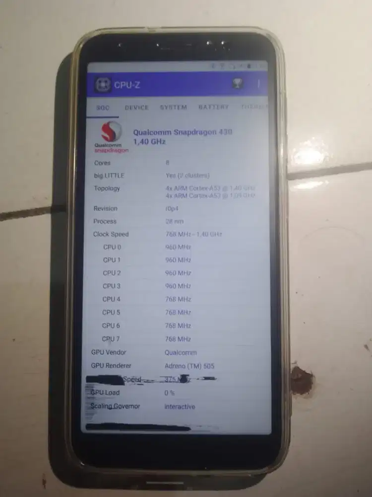 Asus Zenfone live l1 2/16 Snapdragon