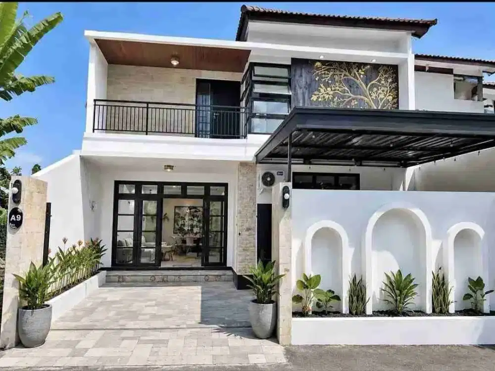Rumah Semi Villa di Jual di Saba Gianyar
