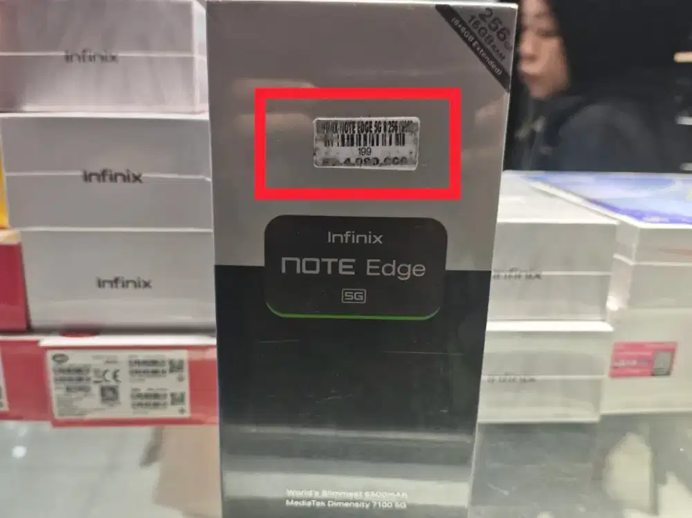 INFINIX NOTE EDGE 5G RAM 8/256GB ATLANTIS DAHSYAT