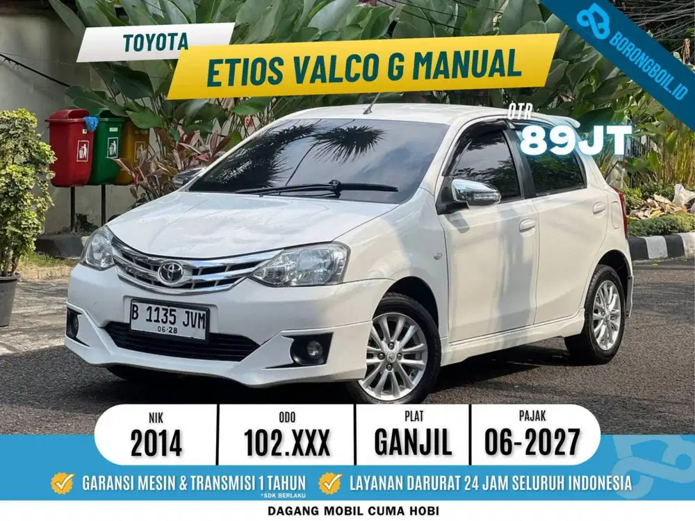 [TERMURAH] Toyota Etios G Valco Manual 2014