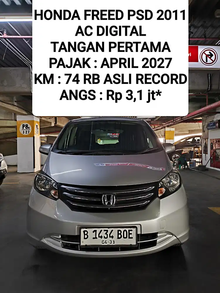 Honda Freed 2011 PSD AT 2011 Low KM Tangan Pertama