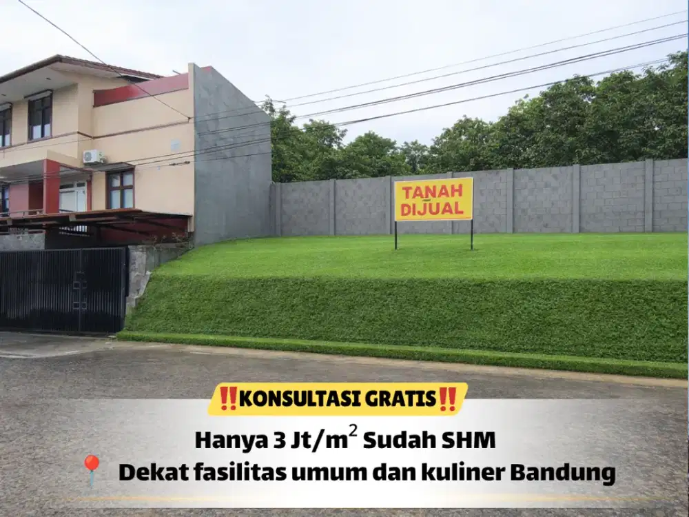 Tanah Kavling Padasuka 134 m², Yuk Survey Sekarang!