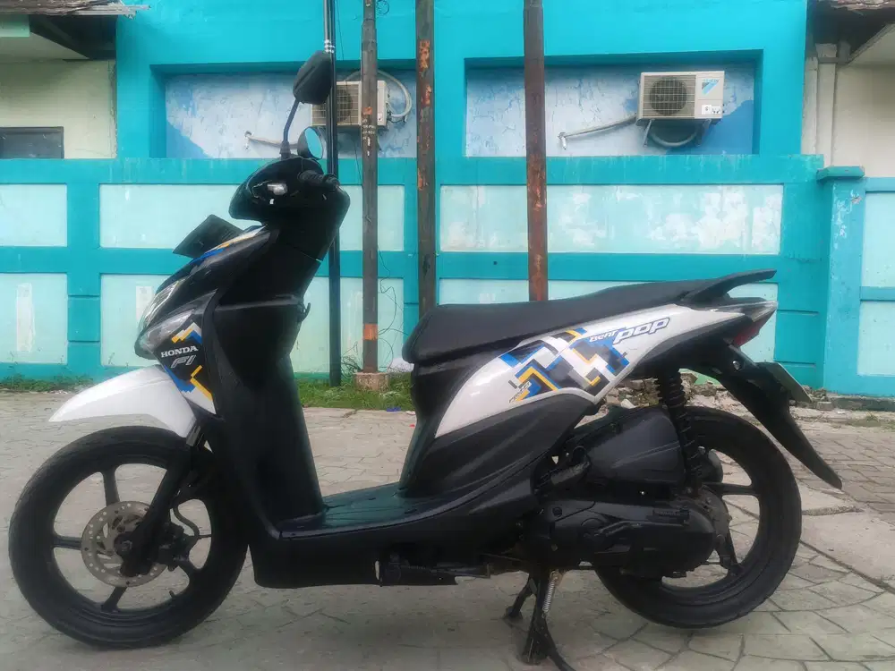 Honda beat pop fi esp 2017 stater halus mulus terawat