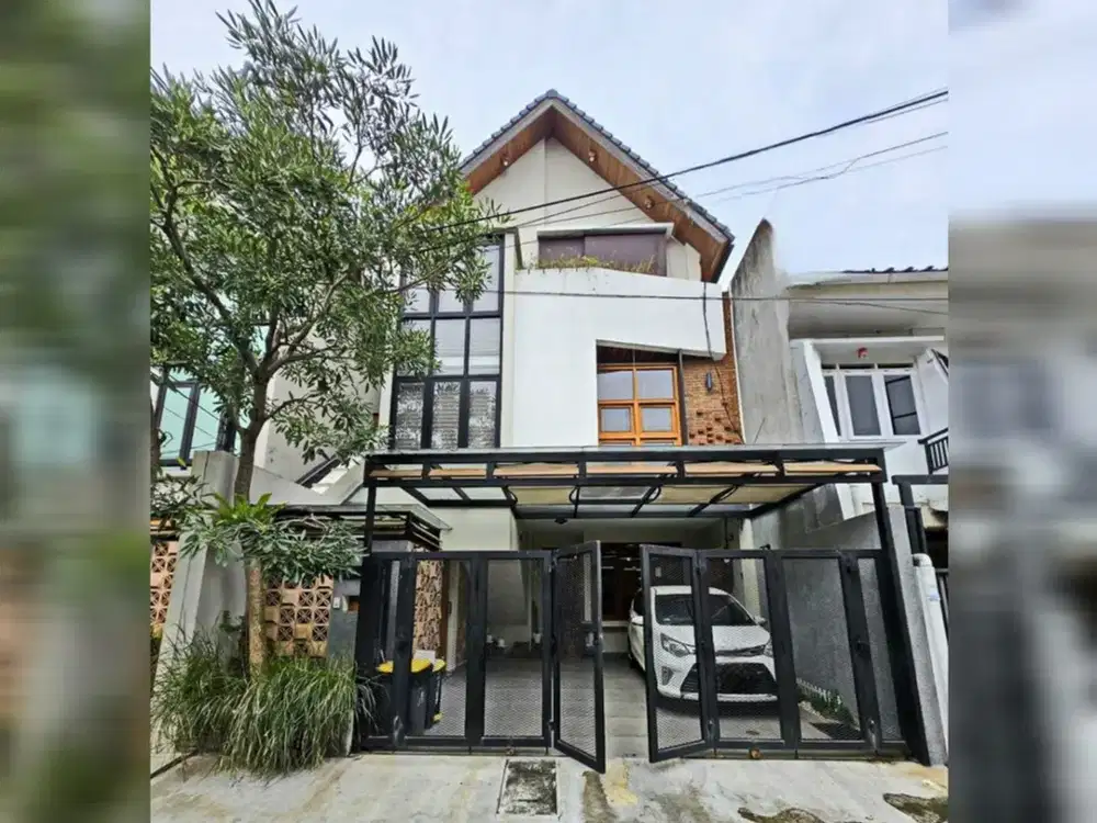 Rumah Modern Natural Tropis Siap Huni Di Rawamangun Jakarta Timur