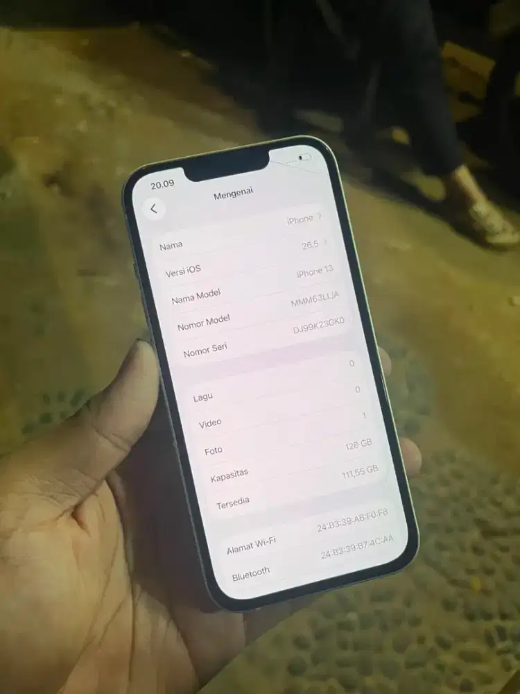 iPhone 13 128 inter