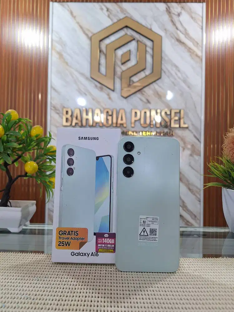 Samsung A16 Ram 8+8Gb/ 128Gb Fullset Mulus Original 100% Bergaransi