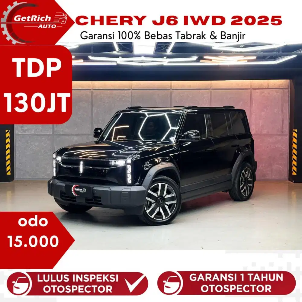 Km 19Rb !! CHERY J6 IWD 2025 HITAM