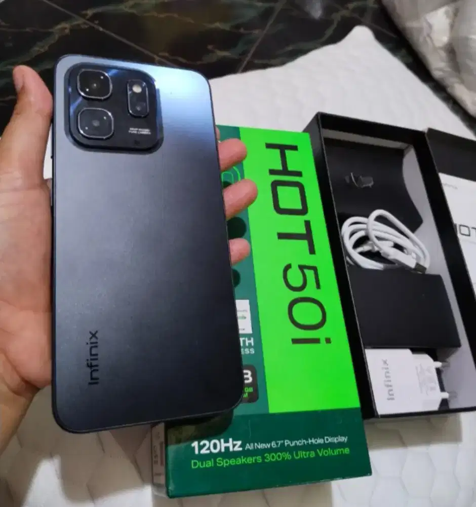 Jual hp infinix hot 50i ram 6/128