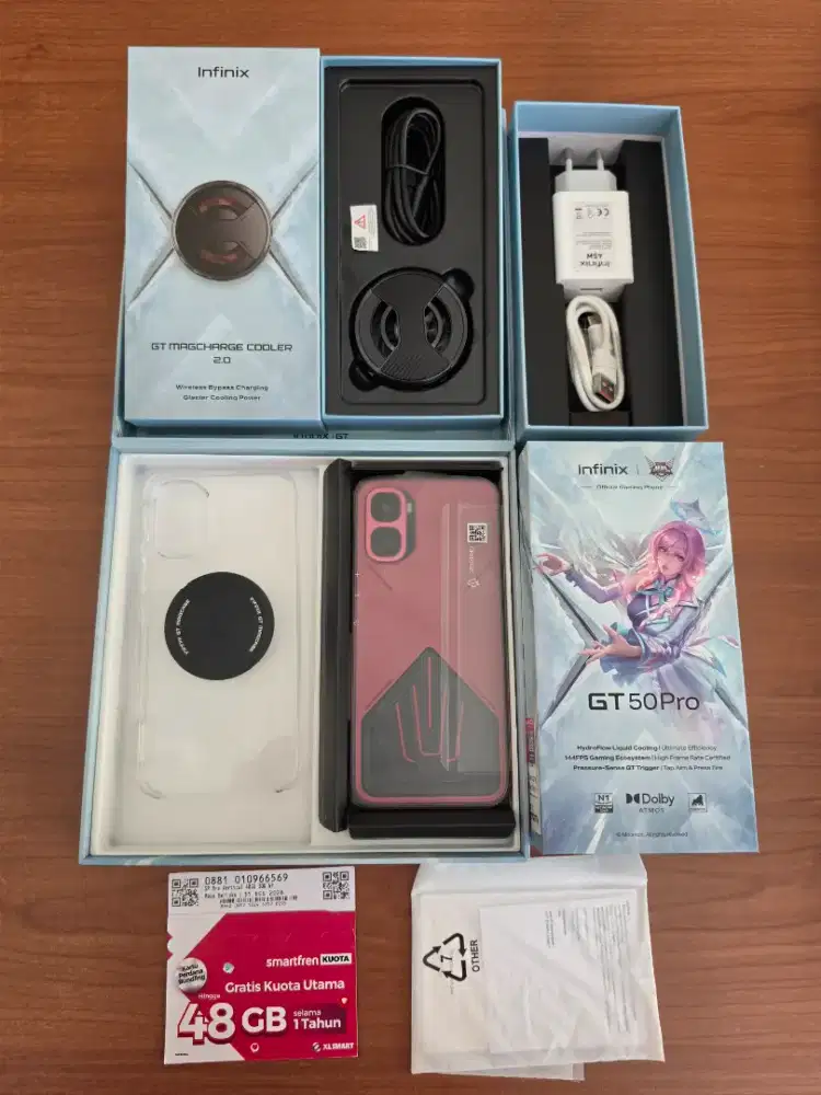 Infinix GT 50 PRO 5G 12/256GB Second 3 Hari Tes Pakai