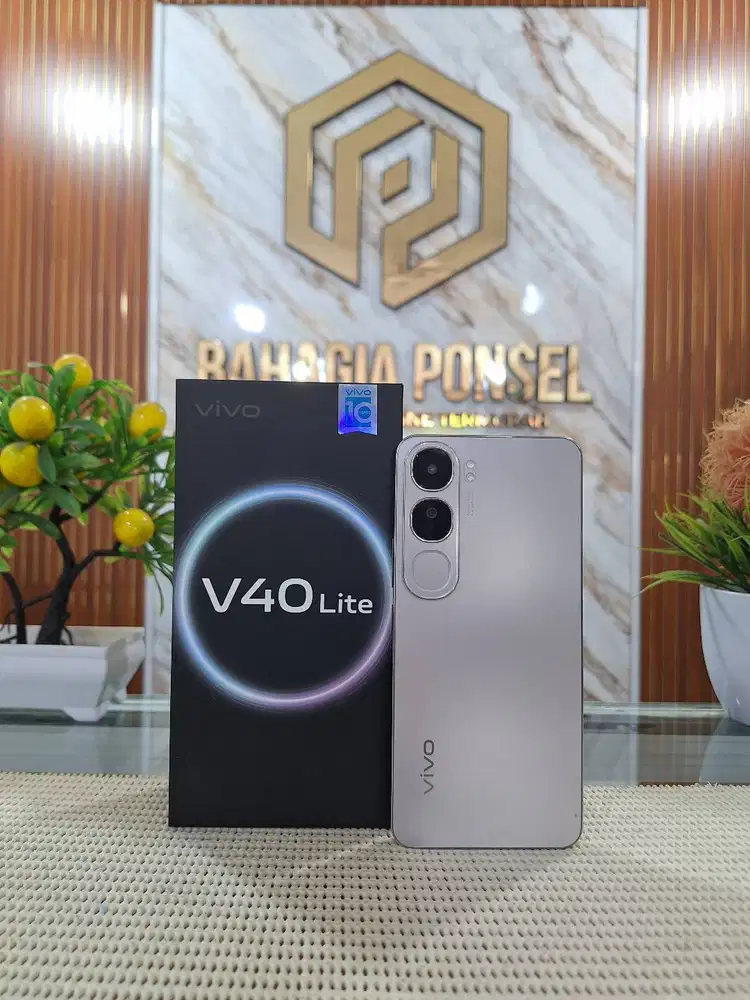 Vivo V40 Lite Ram 8+8Gb/ 128Gb Fullset Mulus Original 100% Bergaransi
