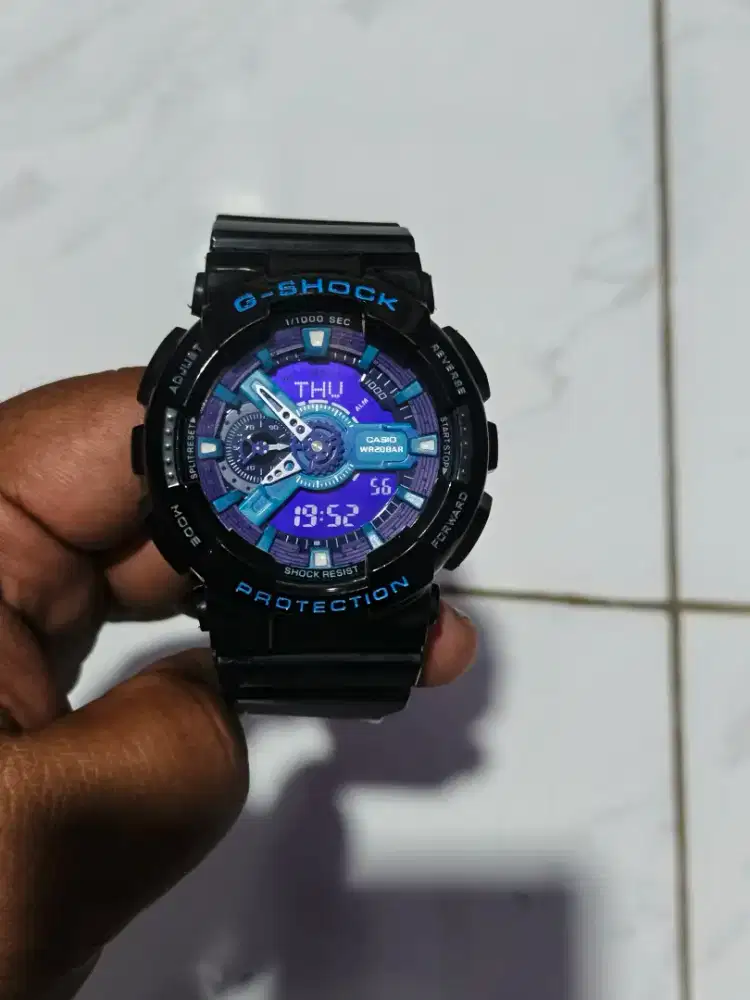 Jam tangan G-Shock model 2fungsi analog sama digital type ga 110