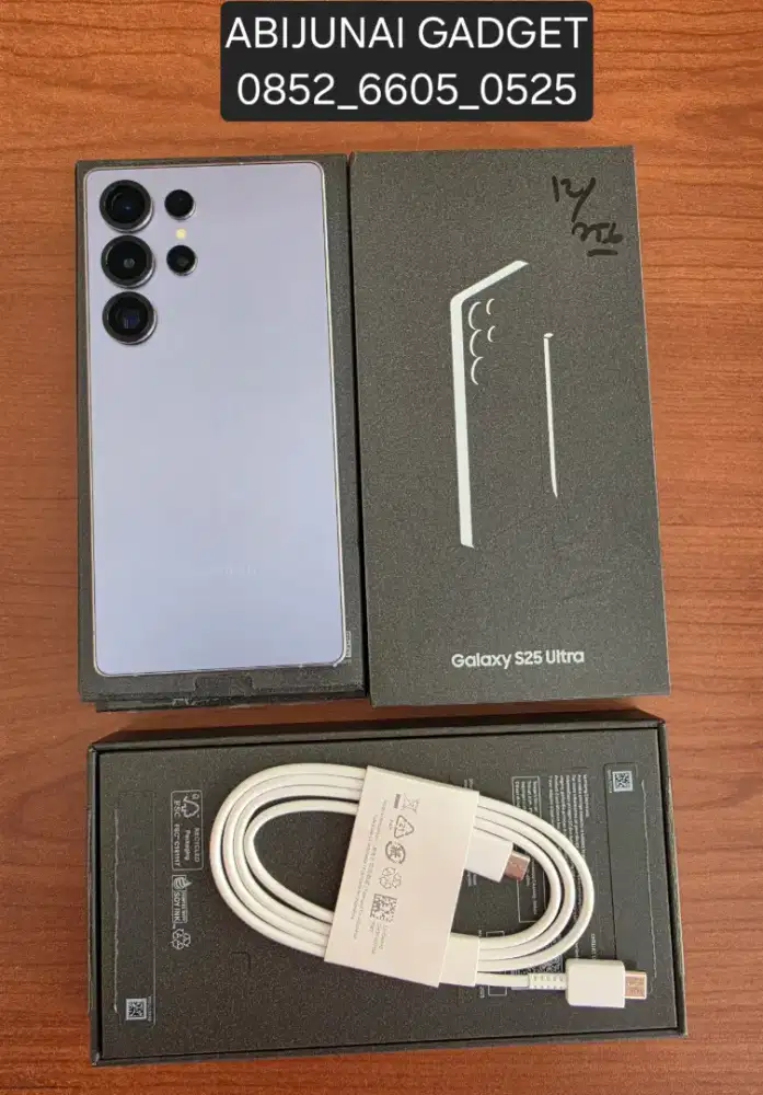 SAMSUNG S25 ULTRA 12/256GB Second Like New - Garansi Panjang