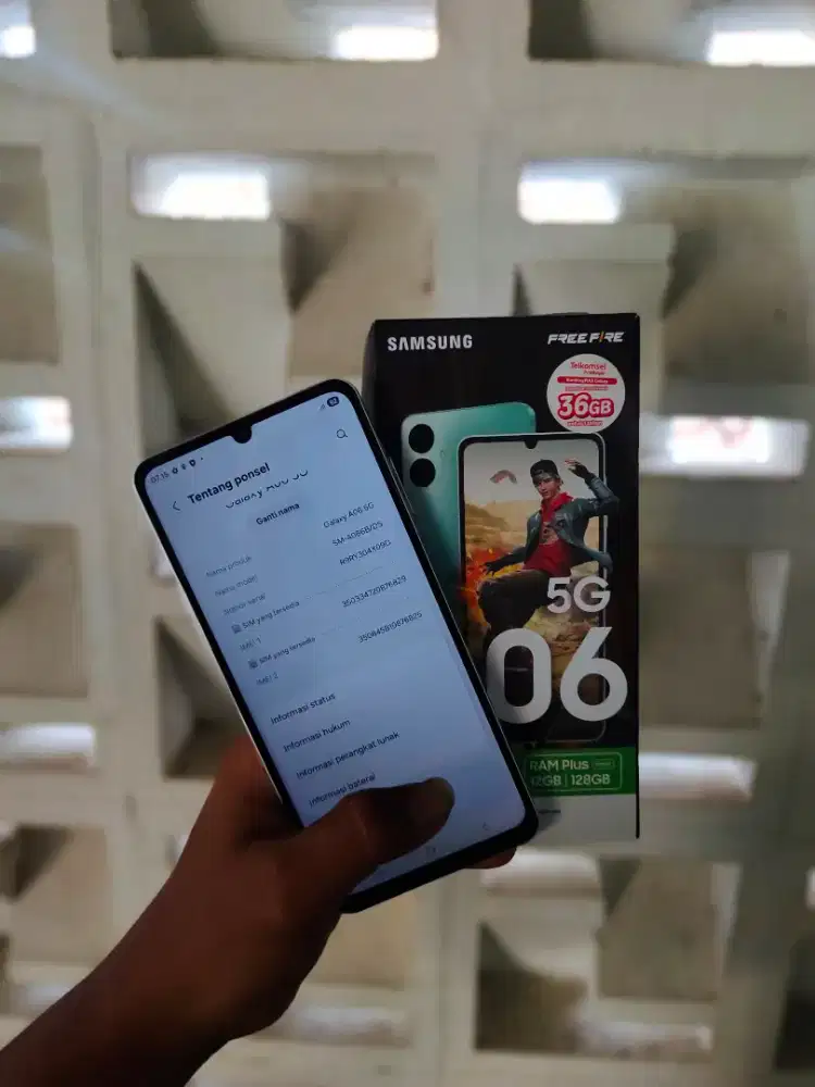 Samsung A06 5G 6/128GB Fullset