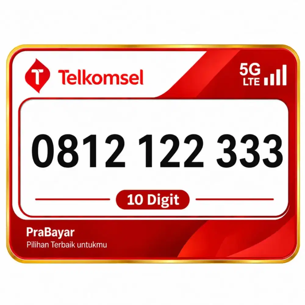 Nomor Cantik 10 Digit Telkomsel