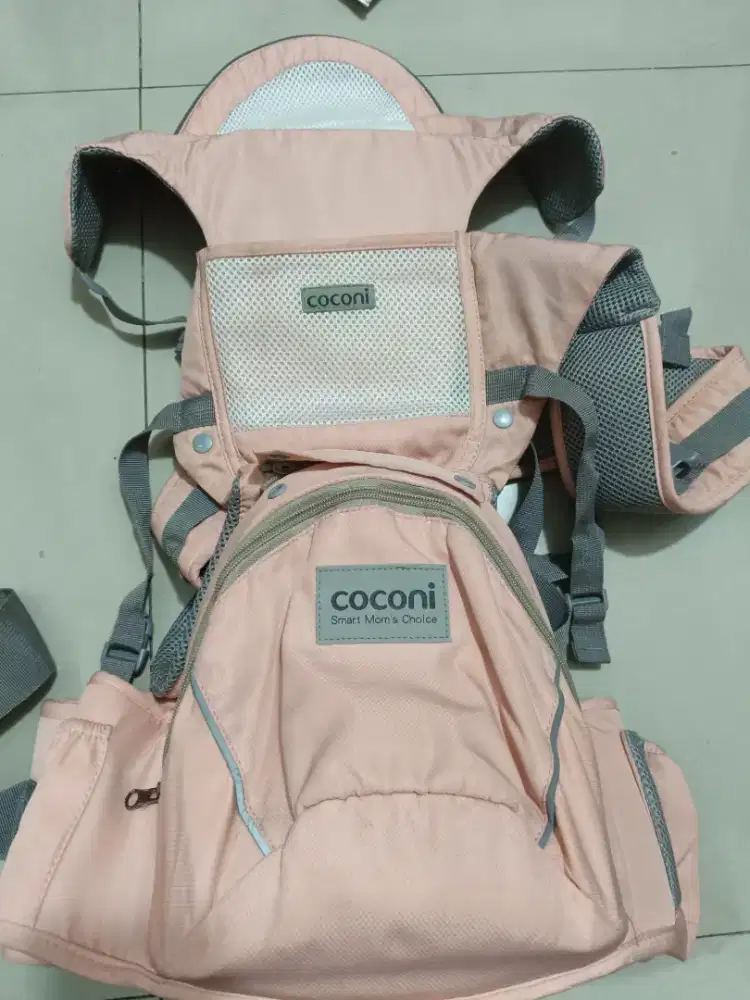 Gendongan Hipseat Coconi Pink