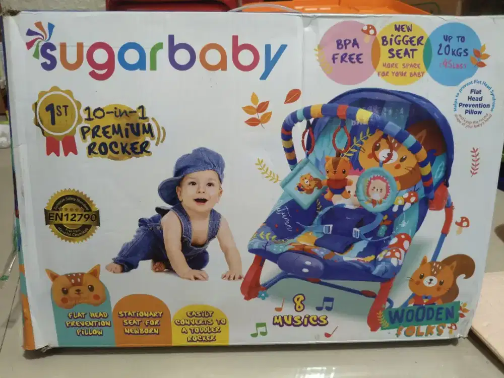 Sugarbaby 10 in 1 Premium Rocker
