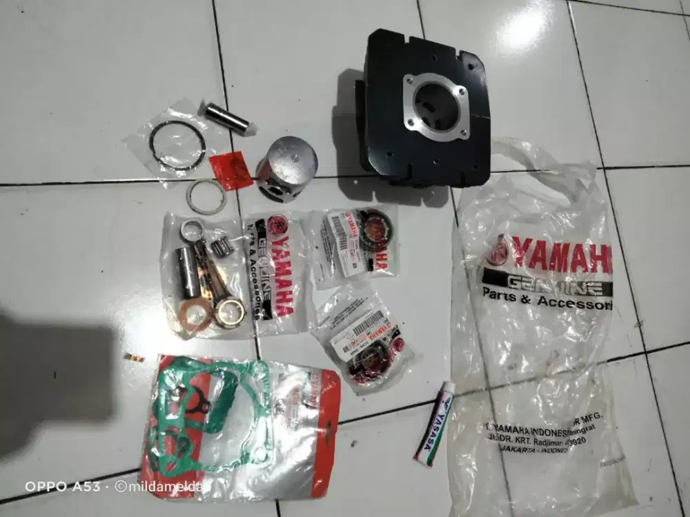 Blok seher  RX king kumplit beserta stang seher nya juga