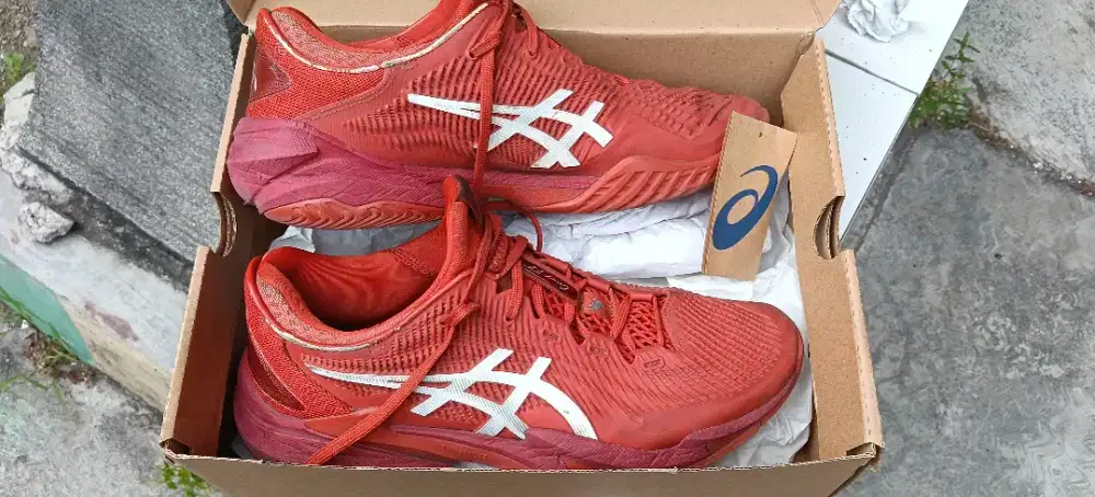 Asics novak sepatu tennis tenis