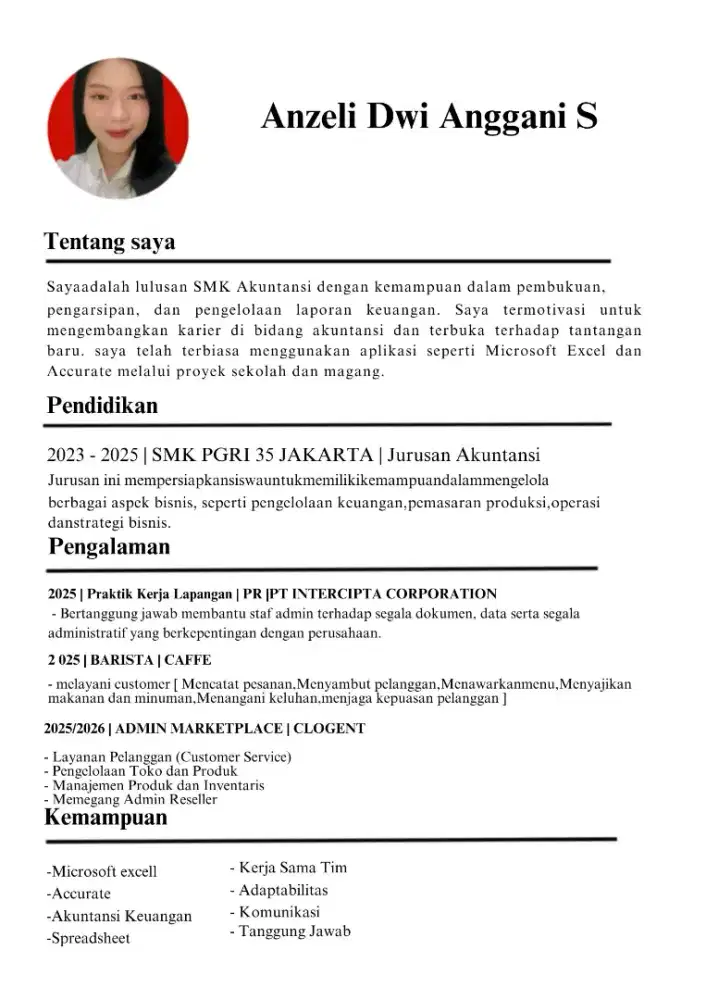 looking for admin job