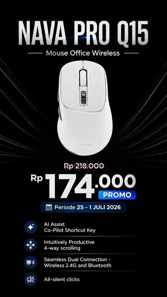 Mouse rexus Nava pro Q15