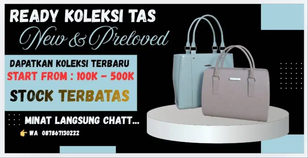 Tas wanita branded preloved
