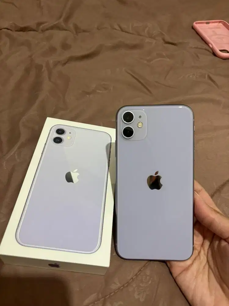 iPhone 11 128GB Original Apple Bonus Charger Ori Rp4 Juta