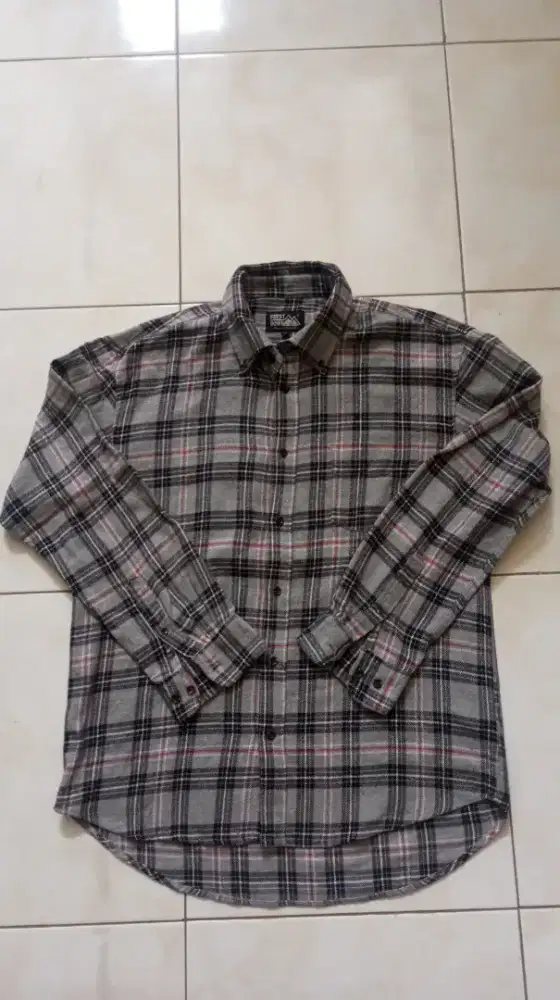 Kemeja Flannel First Down