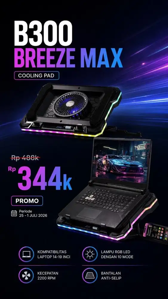 Cooling Pad Breeze Max B300