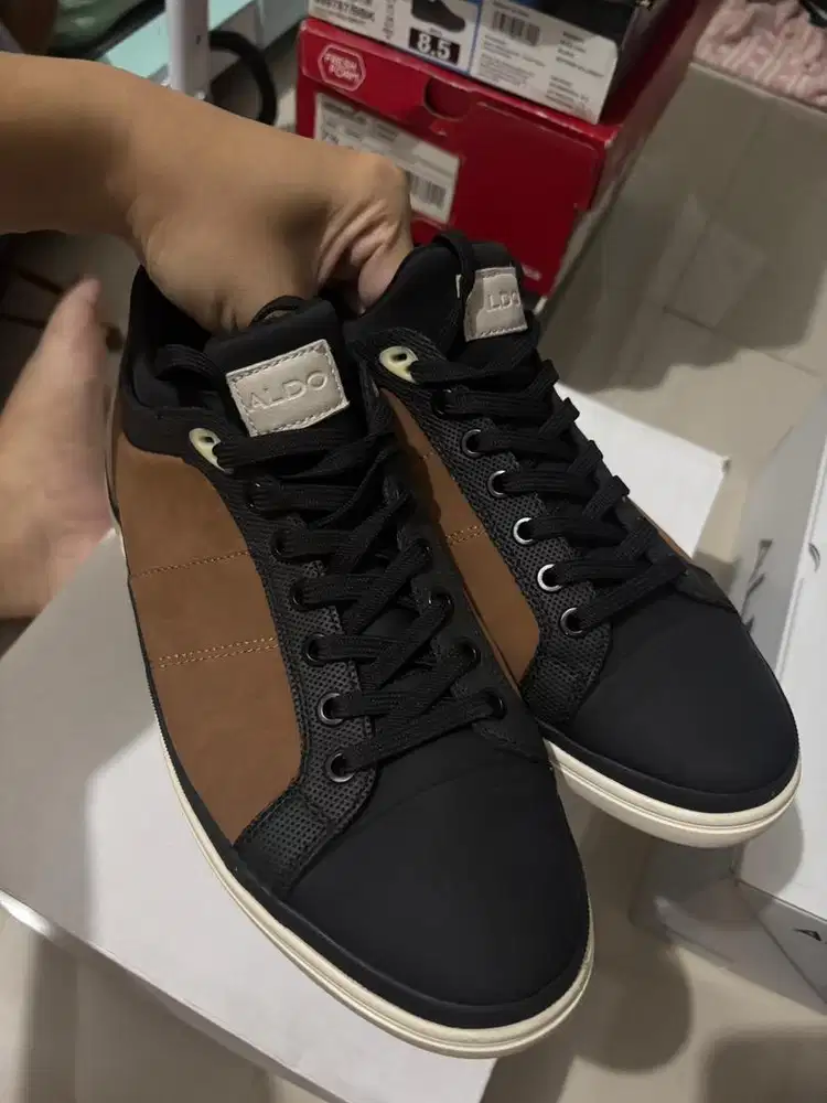Sepatu Aldo Uk 40 Warna Hitam Coklat
