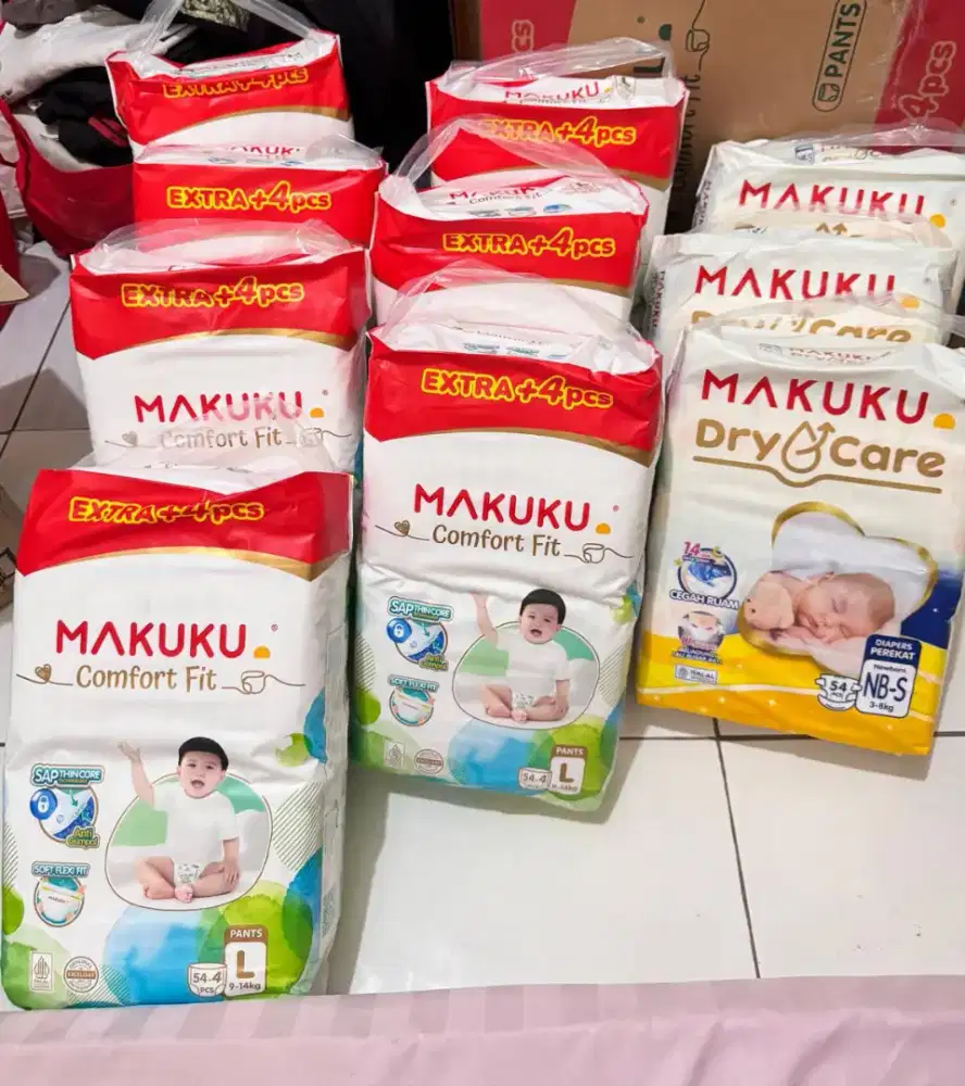 READY POPOK MAKUKU BARU & SEGEL ( harga paling murah)