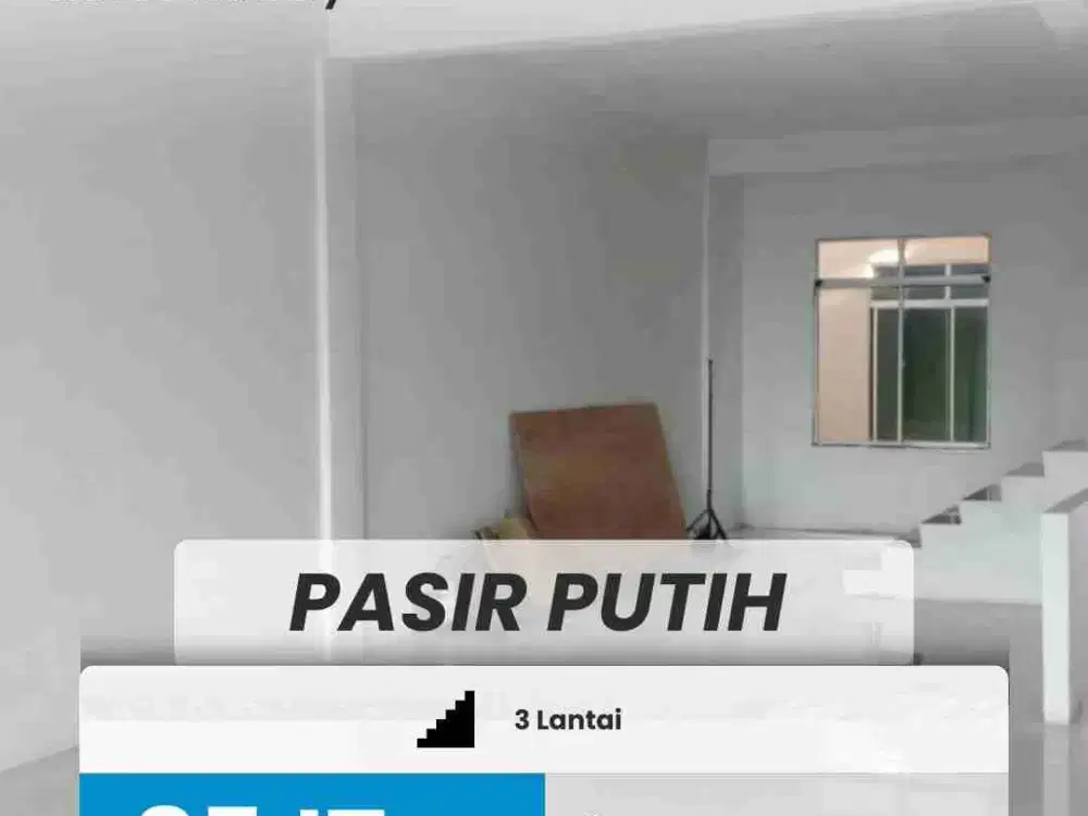 DISEWAKAN RUKO 3 LANTAI PASIR PUTIH, BATAM CENTER