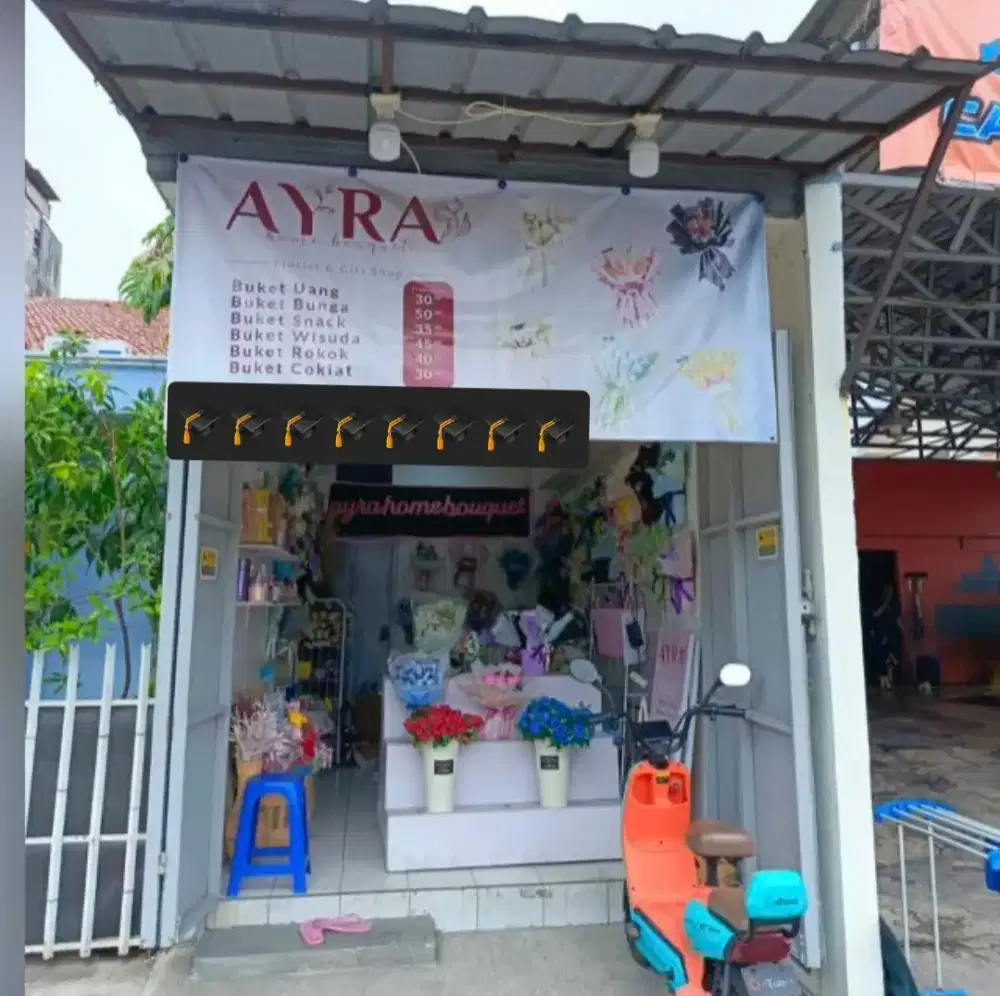 DI BUTUHKAN CEPAT KARYAWAN BUAT TOKO BUKET BUNGA