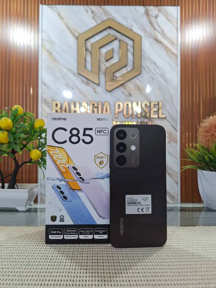Realme C85 Ram 6+6Gb/ 128Gb Fullset Mulus Original 100% Like New