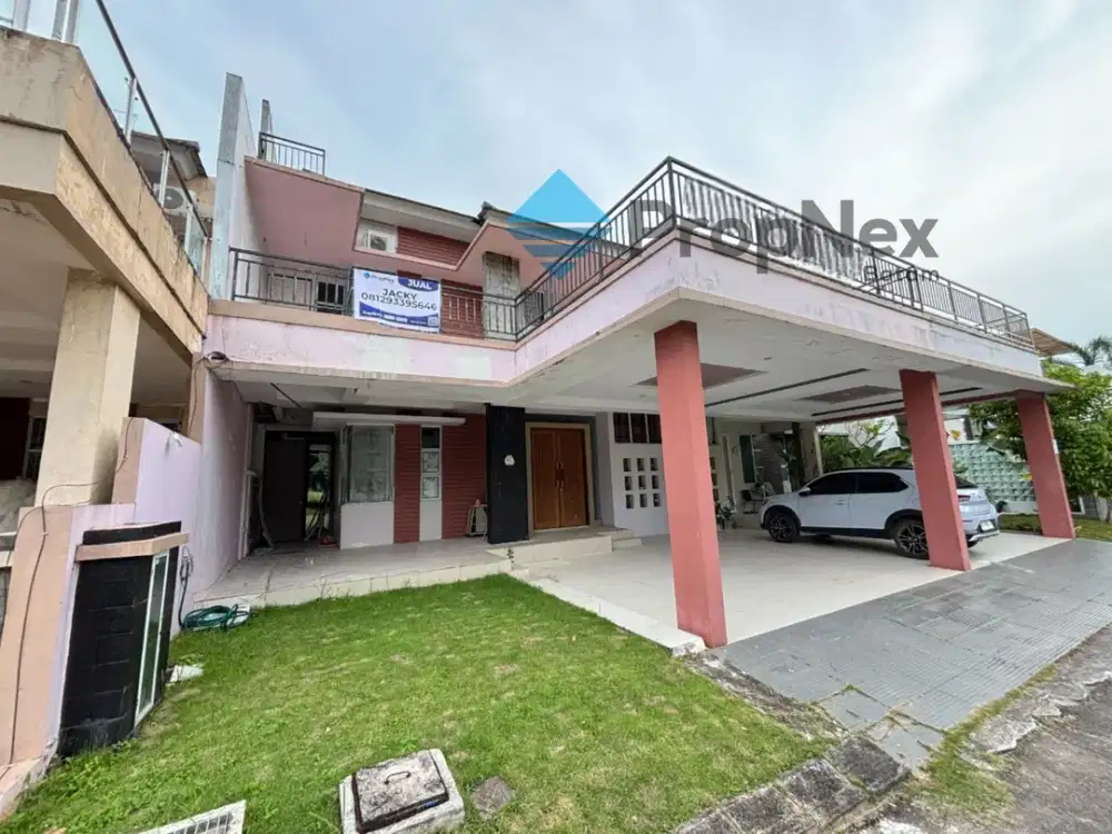Rumah Besar 2 Lantai Sukajadi TGR Batam 5KT Rooftop Kolam Renang