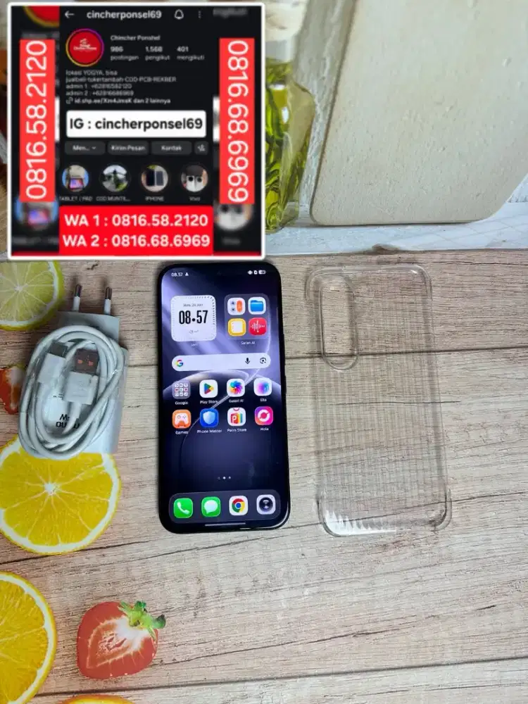JUAL hp TECNO CAMON 50 ram 8gb likenew istimewa grns 07 2027