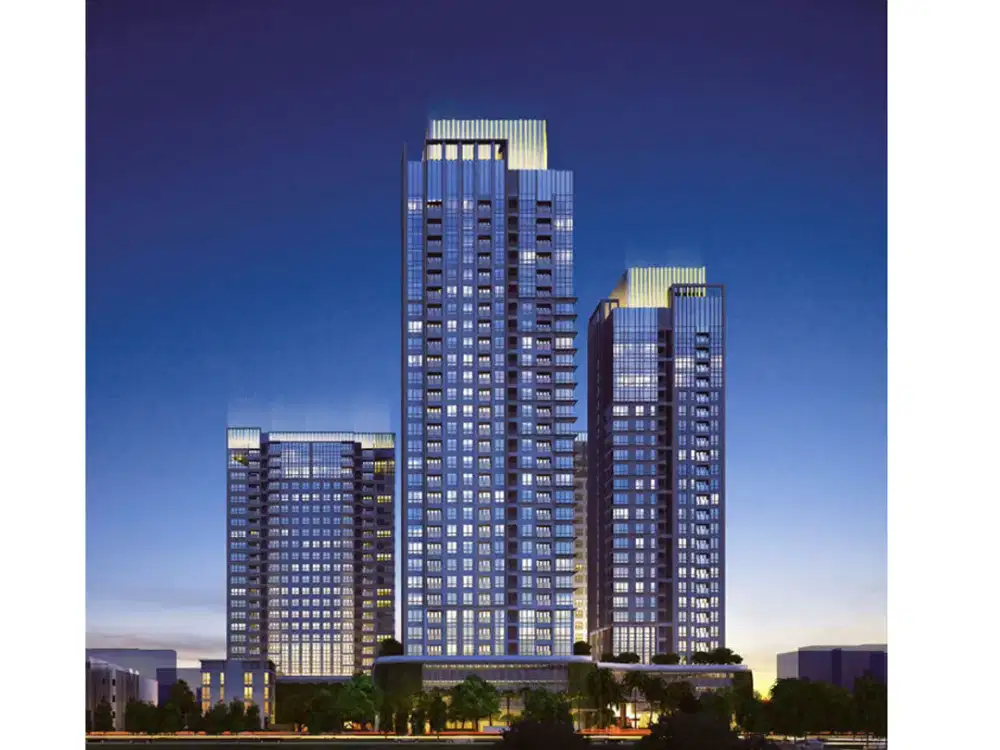 Disewakan Kensington tower Addington 3 kamar tidur 123m2