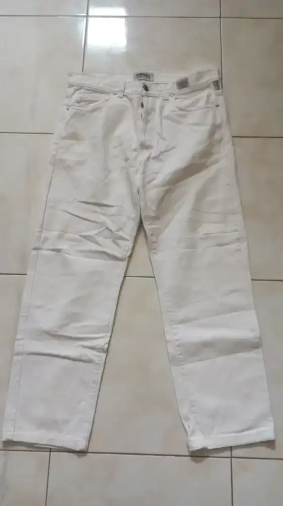 Celana Putih Jeans VERSACE Jeans Couture