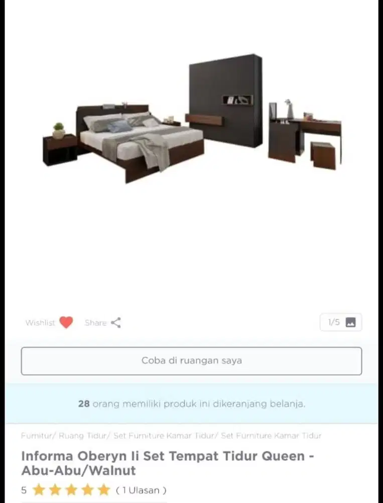 Set tempat tidur INFORMA (NEW)