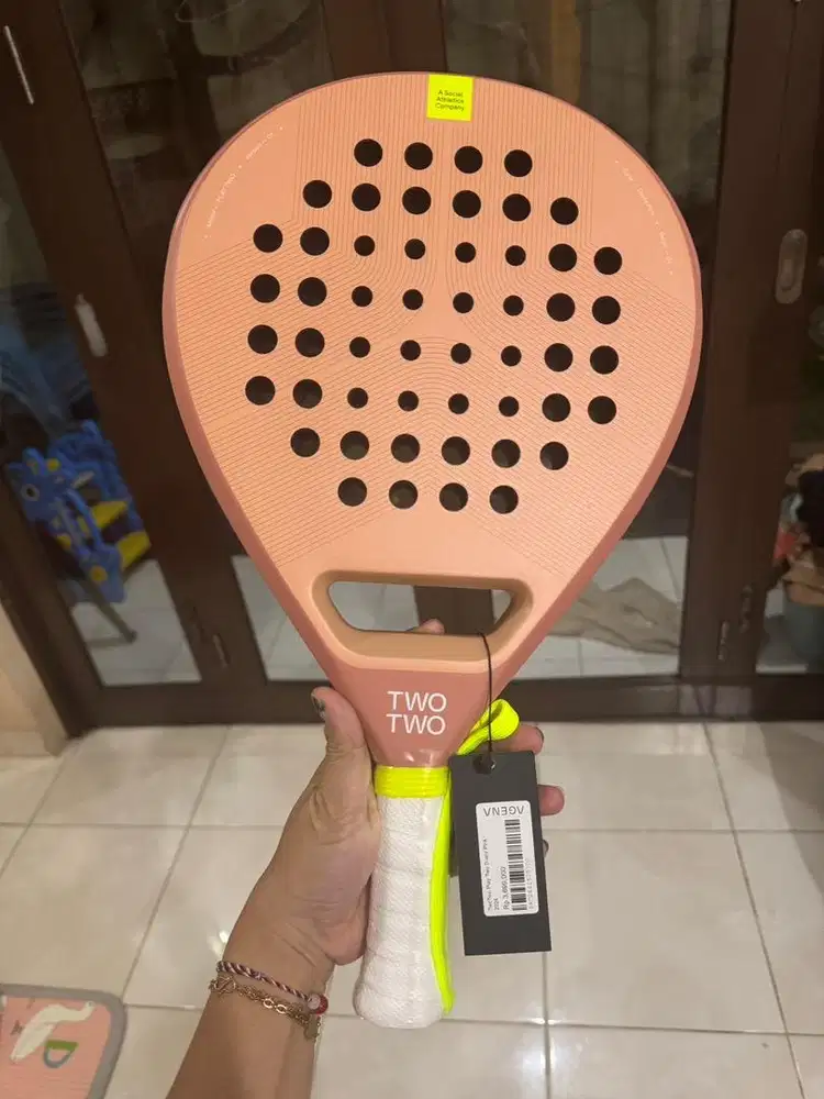 RAKET PADEL PINK (new) (jual rugi)