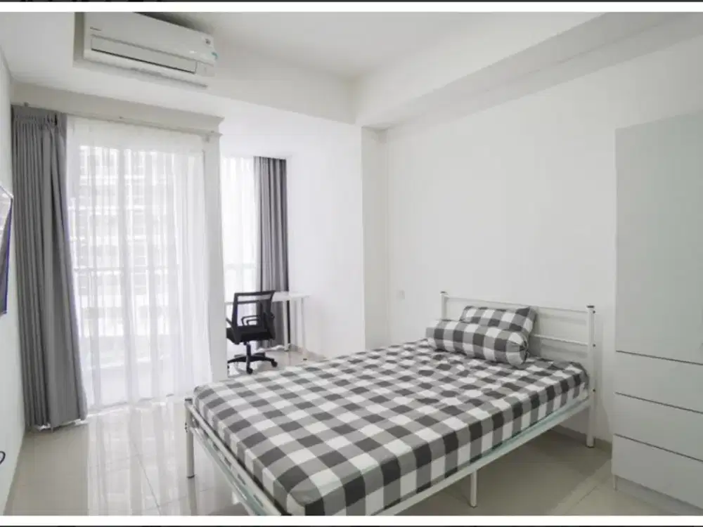 Apartement di Pacific Garden ALam Sutera dekat Binus alam sutera studio full furnish