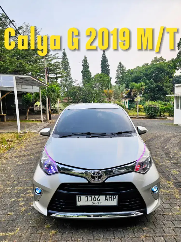 Toyota Calya G 1.2 2019 Manual KM50rb Antik