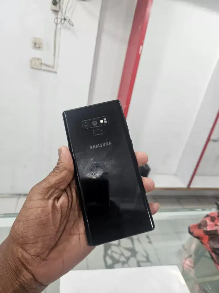 Samsung Note 9 ram 6/128gb. Black  mlus lengkap sein
