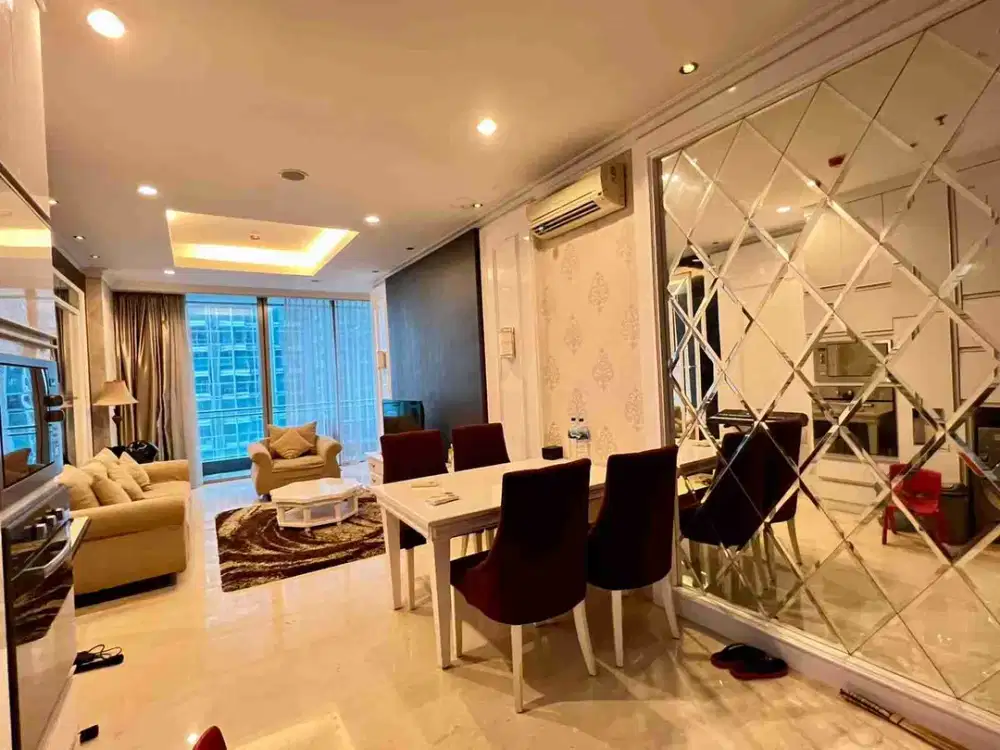 Apartemen Resident 8 Senopati Jaksel 1BR 80m2 Lt 28 Full Furnished